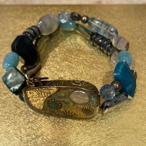 Silpada sterling silver turquoise bracelet